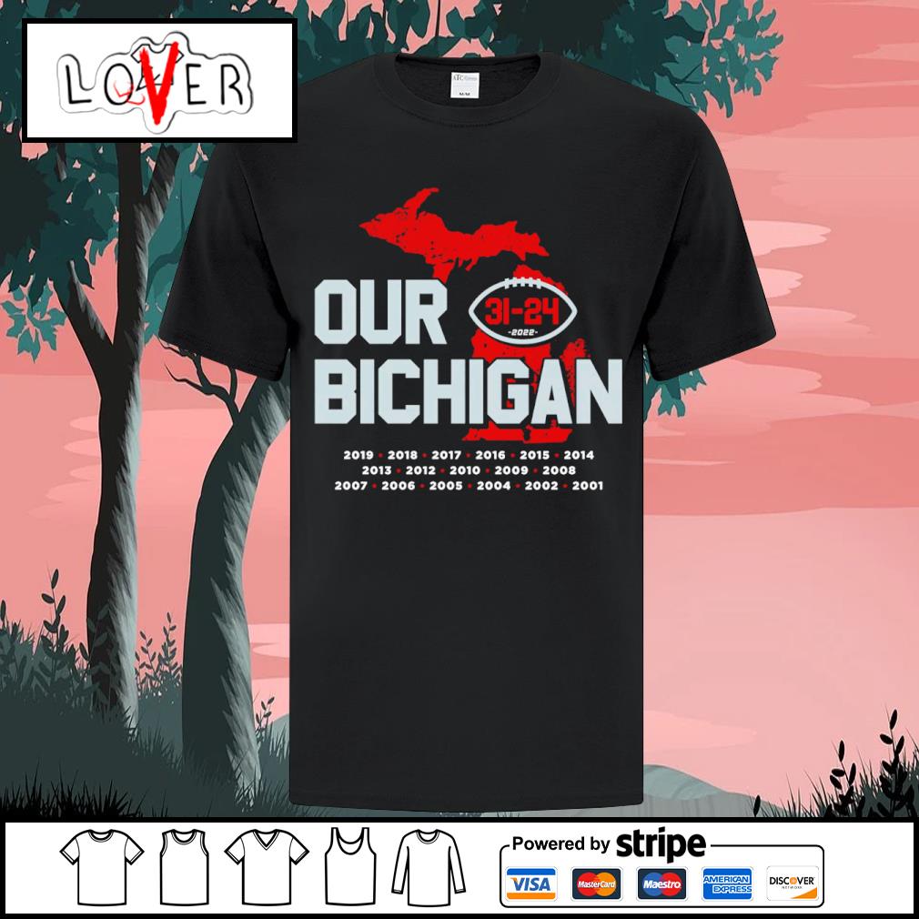 Awesome ohio State Buckeyes Our Bichigan Score shirt