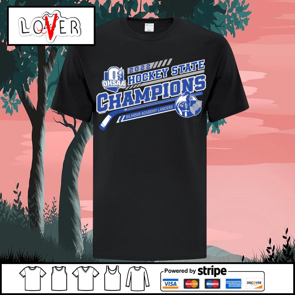 Best gilmour Academy Lancers 2022 Hockey State Champions shirt