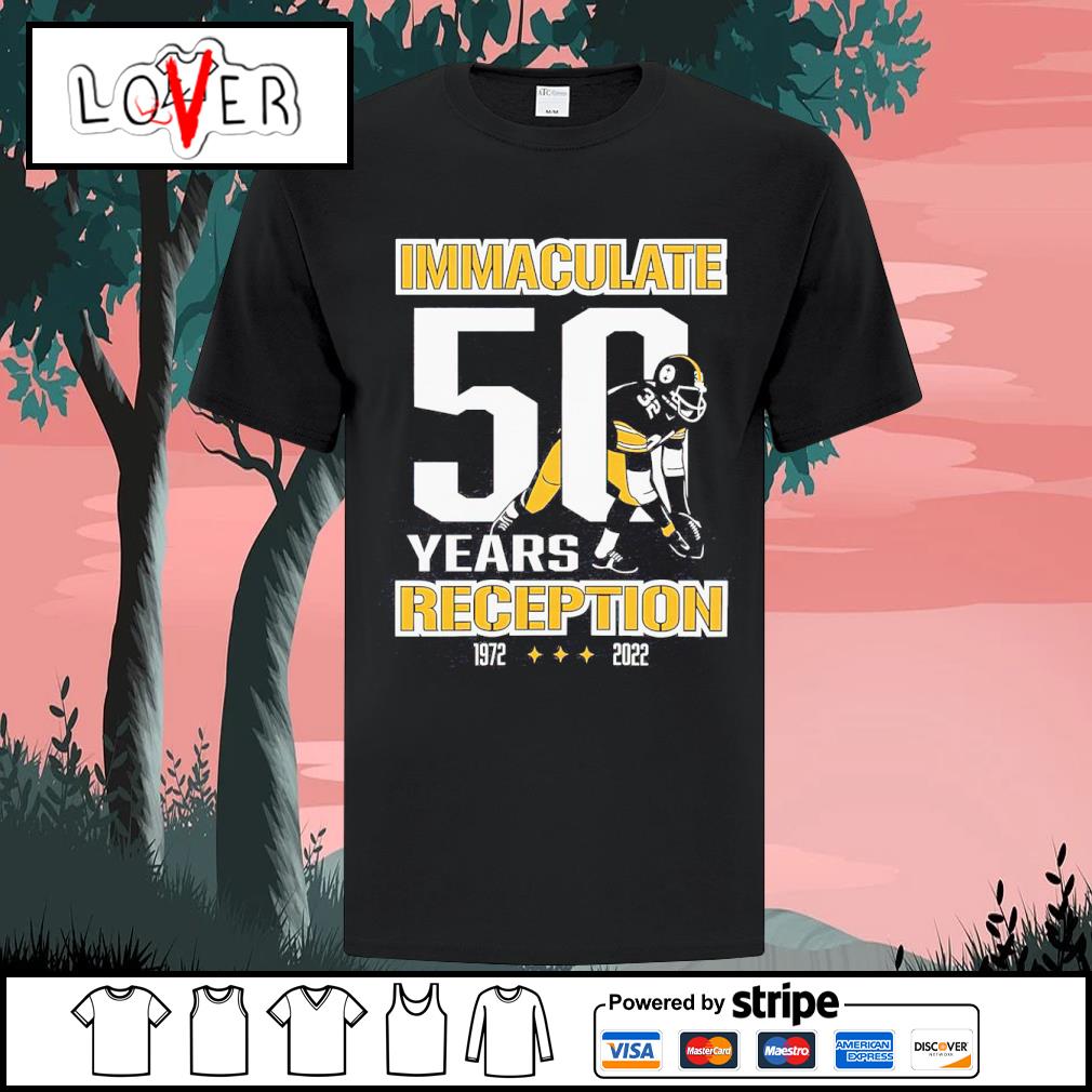 Franco Harris Immaculate 50 Years Reception Pittsburgh T-Shirt, hoodie,  sweater, long sleeve and tank top