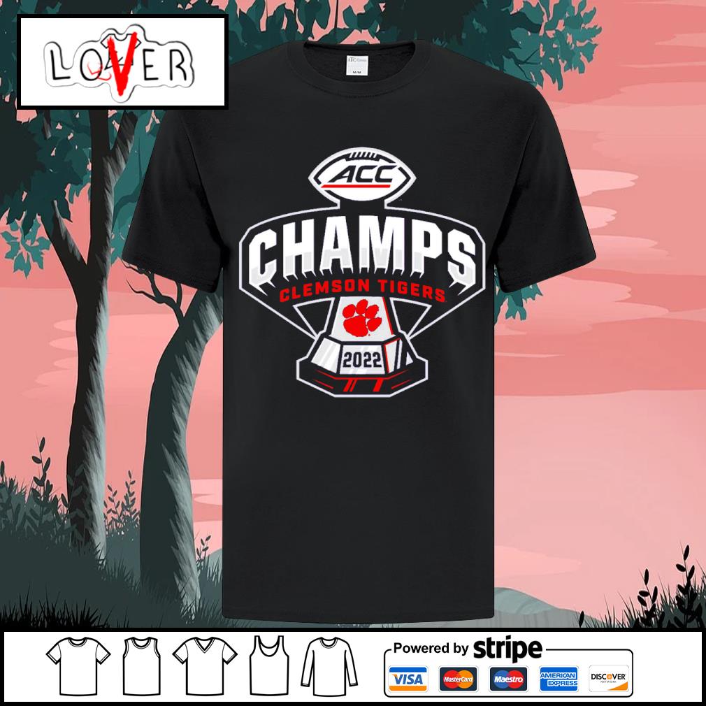 Nice clemson Tigers 2022 ACC Football Conference Champions shirt