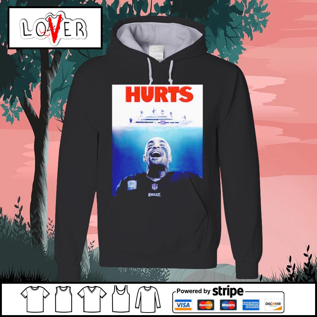 Best hurts Jaws Jalen Hurts Philadelphia Eagles shirt, hoodie, sweater,  long sleeve and tank top