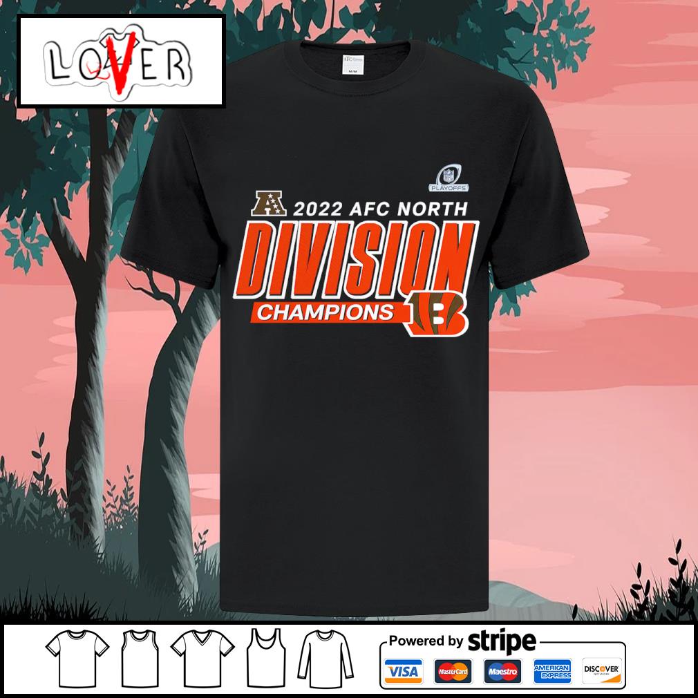 Nice cincinnati Bengals 2022 Afc North Division Champions shirt, hoodie,  sweater, long sleeve and tank top