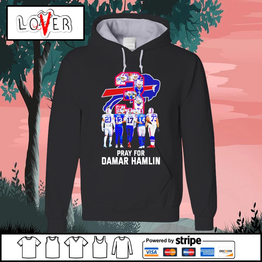 Pray for Damar Hamlin Buffalo Bills shirt, hoodie, sweater and v