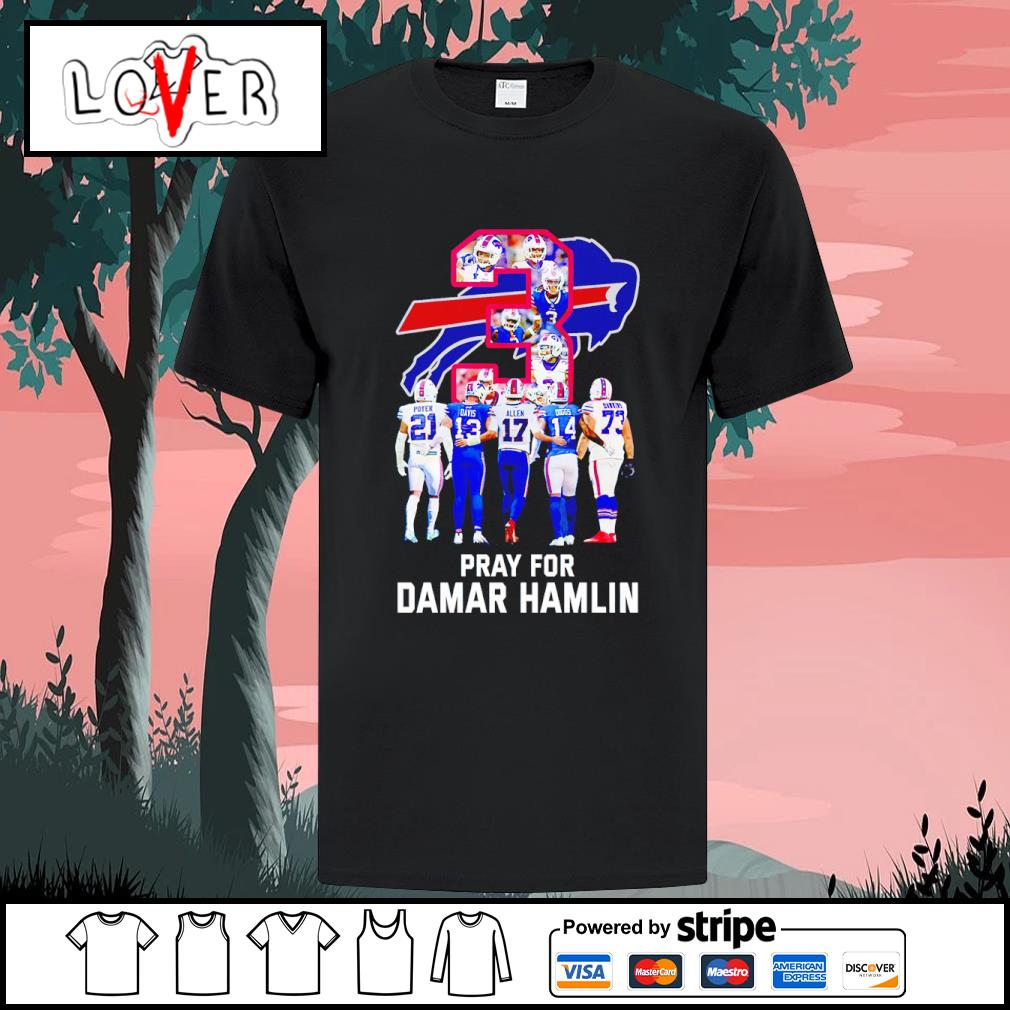 Buffalo Bills damar hamlin pray for damar hamlin T-shirt, hoodie, sweater,  long sleeve and tank top