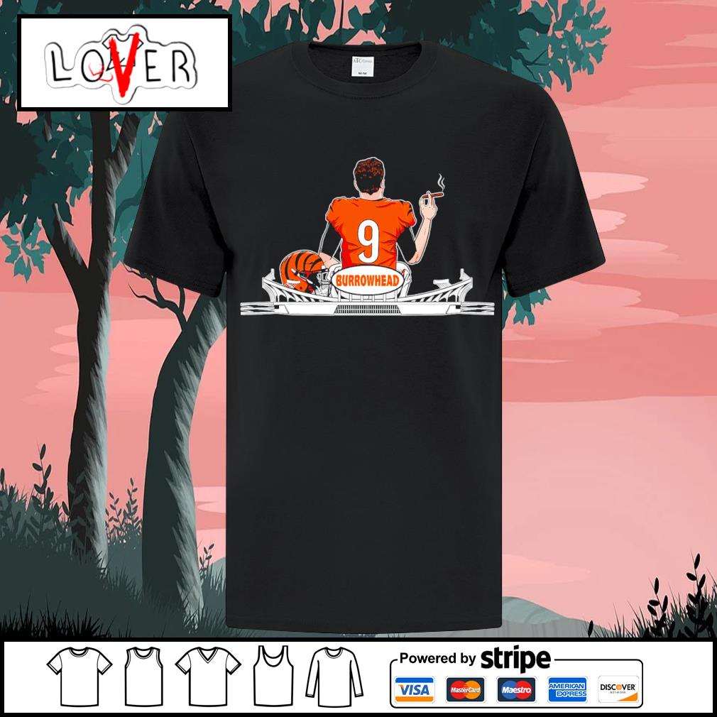 Joe Burrow 9 Cincinnati Bengals player football poster shirt, hoodie,  sweater, long sleeve and tank top