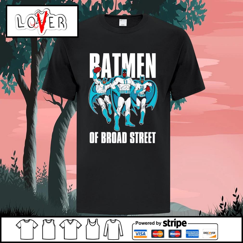 Philadelphia Eagles Batman of Broad street shirt