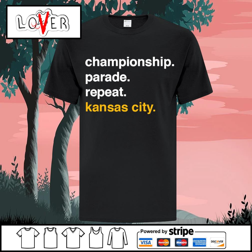 Championship Parade Repeat Kansas City Chiefs Shirt