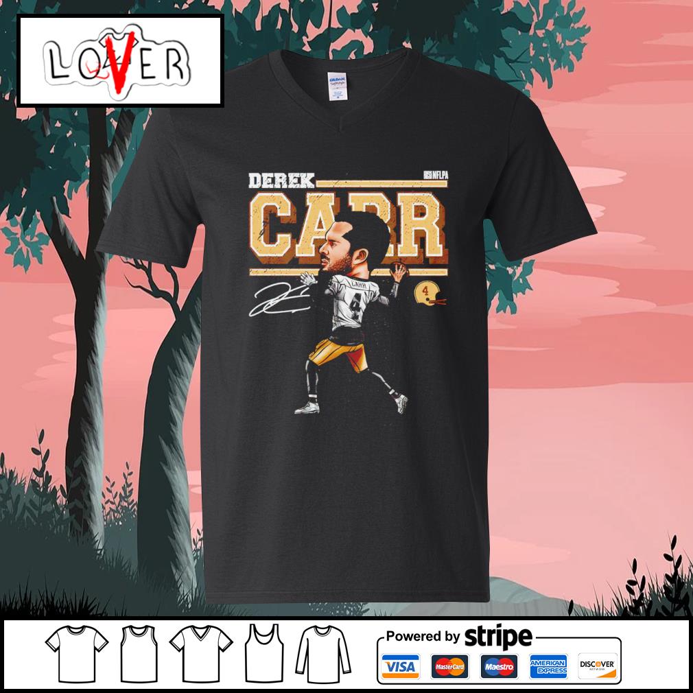 Funny derek Carr New Orleans Saints Cartoon signature shirt, hoodie,  sweater, long sleeve and tank top