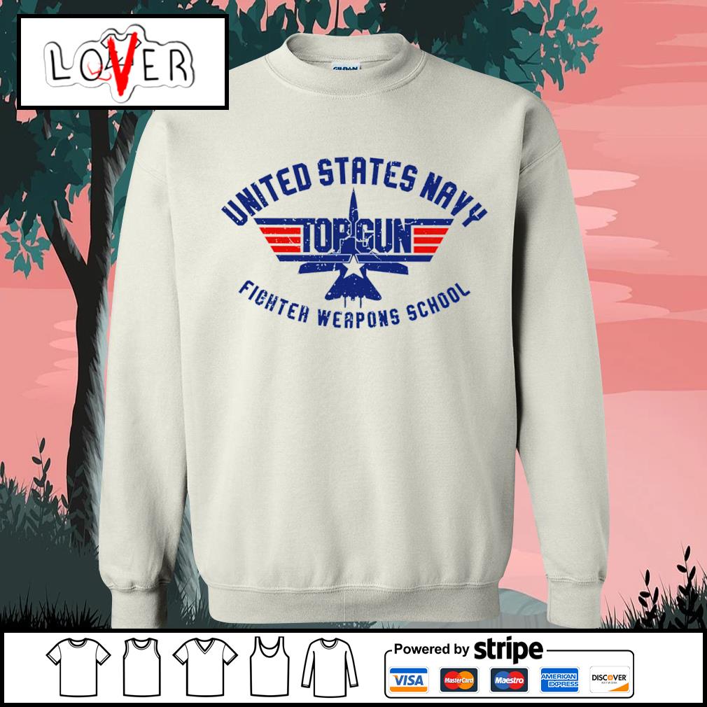 United States Navy Top Gun Fighter Weapons School T-shirt,Sweater