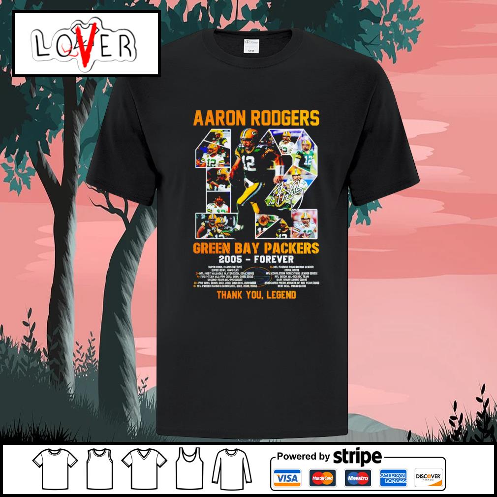 Aaron Rodgers Forever Green Official Tshirt