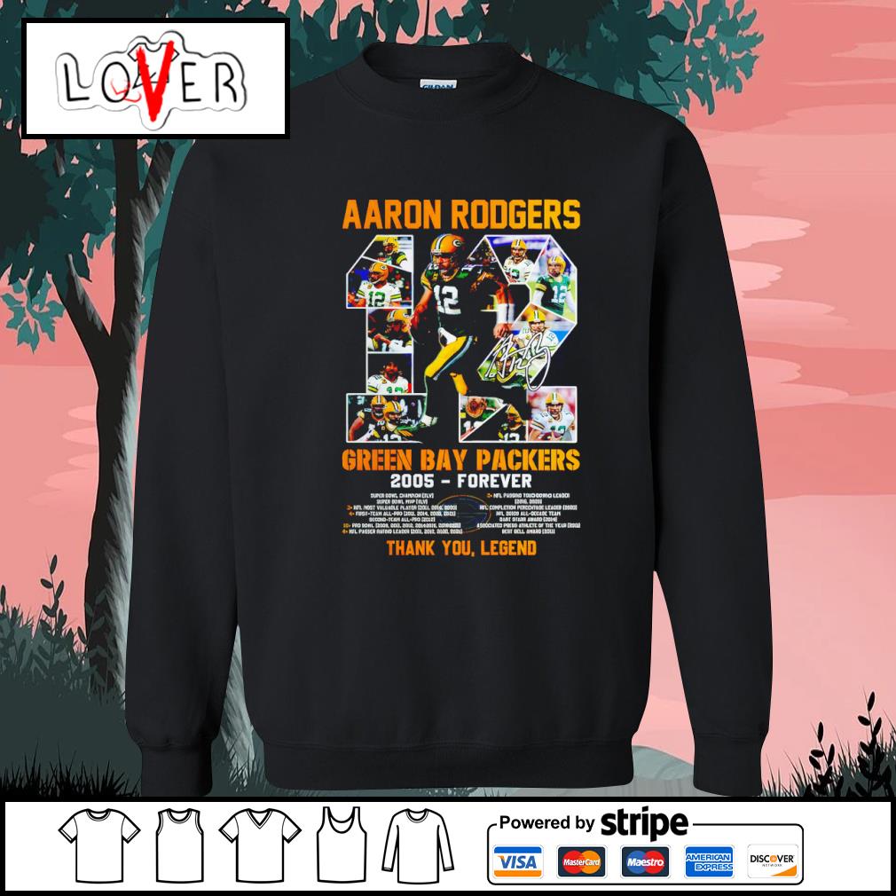 Aaron Rodgers Forever Green Official Tshirt