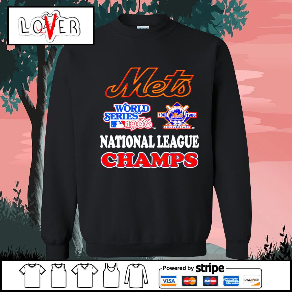 New York Mets 1986 World Series Champions shirt, hoodie, sweater, long  sleeve and tank top