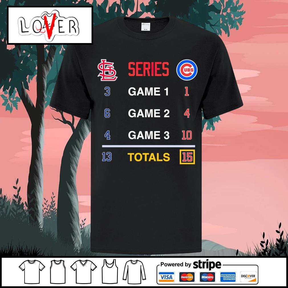 Official Chicago Cubs Outscored The St. Louis Cardinals shirt