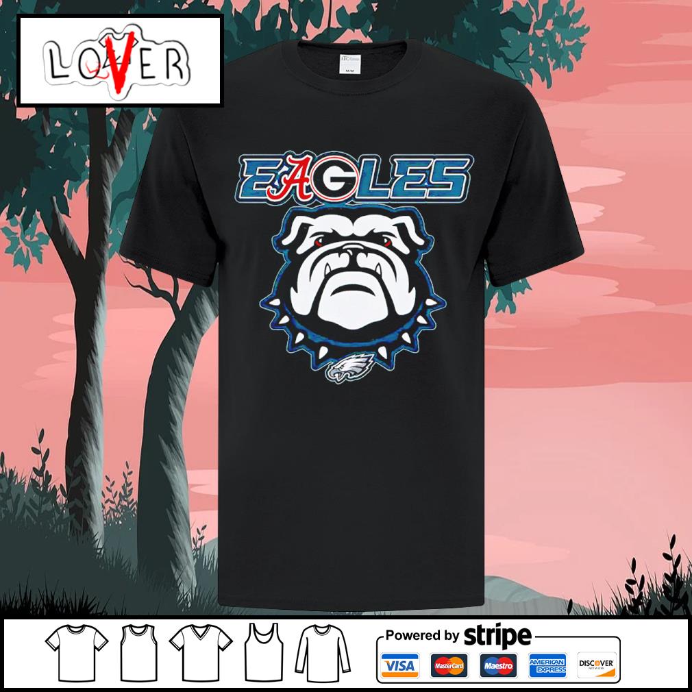 Eagles Philadelphia Eagles And Georgia Bulldogs Logo Shirt, hoodie,  sweater, long sleeve and tank top