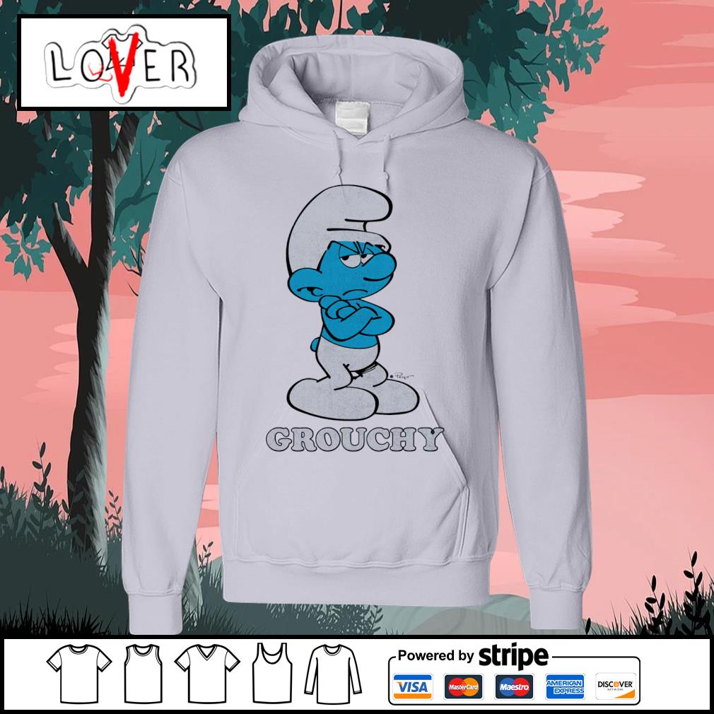 Original grouchy Smurf shirt, hoodie, sweater, long sleeve and