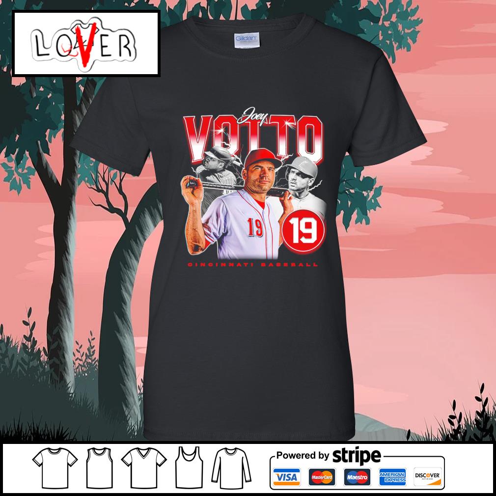 Joey Votto 19 Cincinnati Reds baseball 2023 T-shirt, hoodie, sweater, long  sleeve and tank top