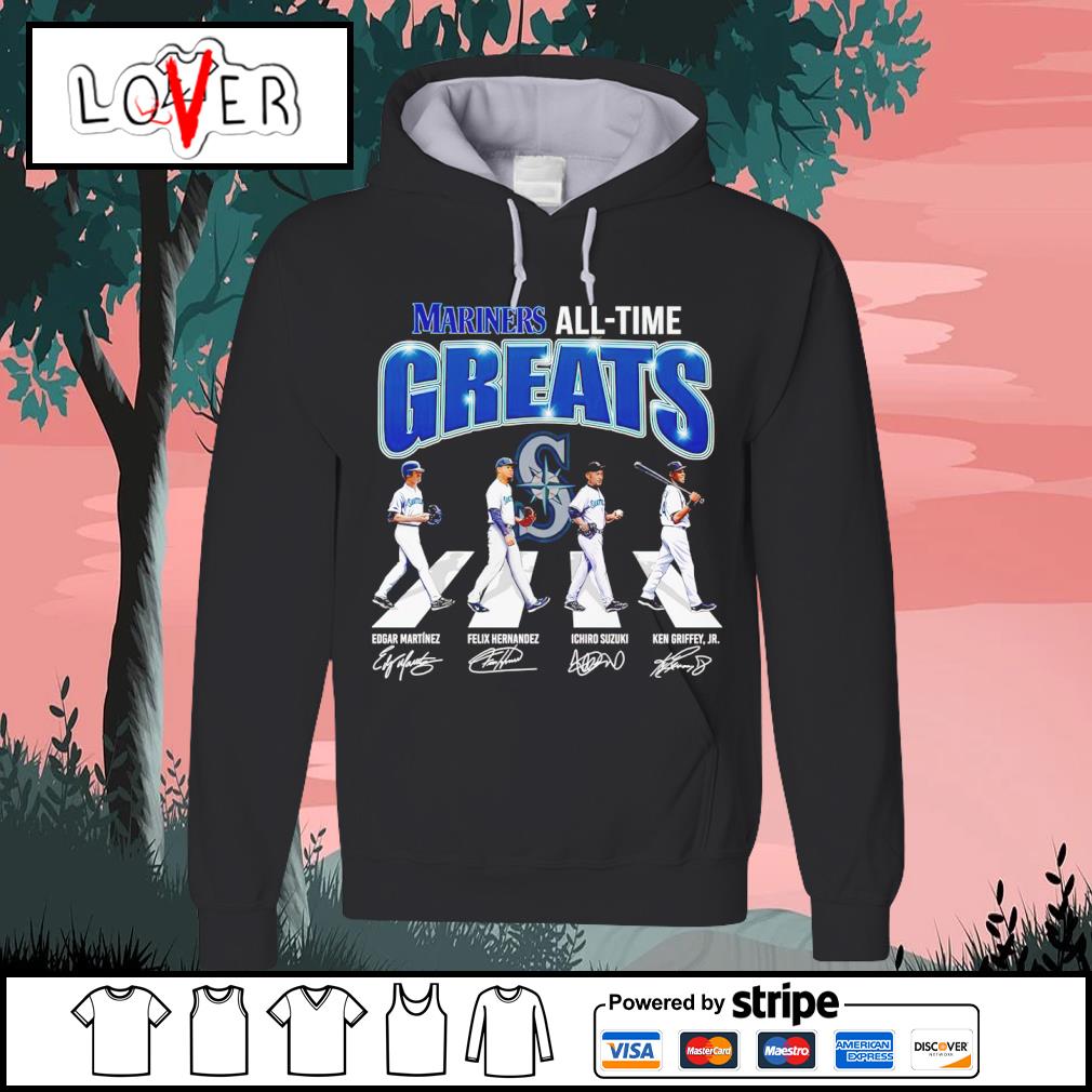 The Seattle Mariners Abbey Road signatures shirt, hoodie, sweater
