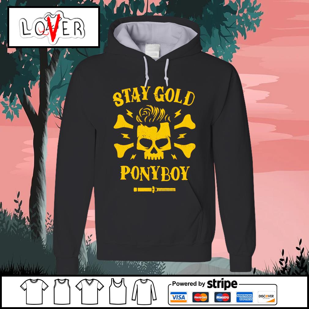 Stay discount gold hoodie