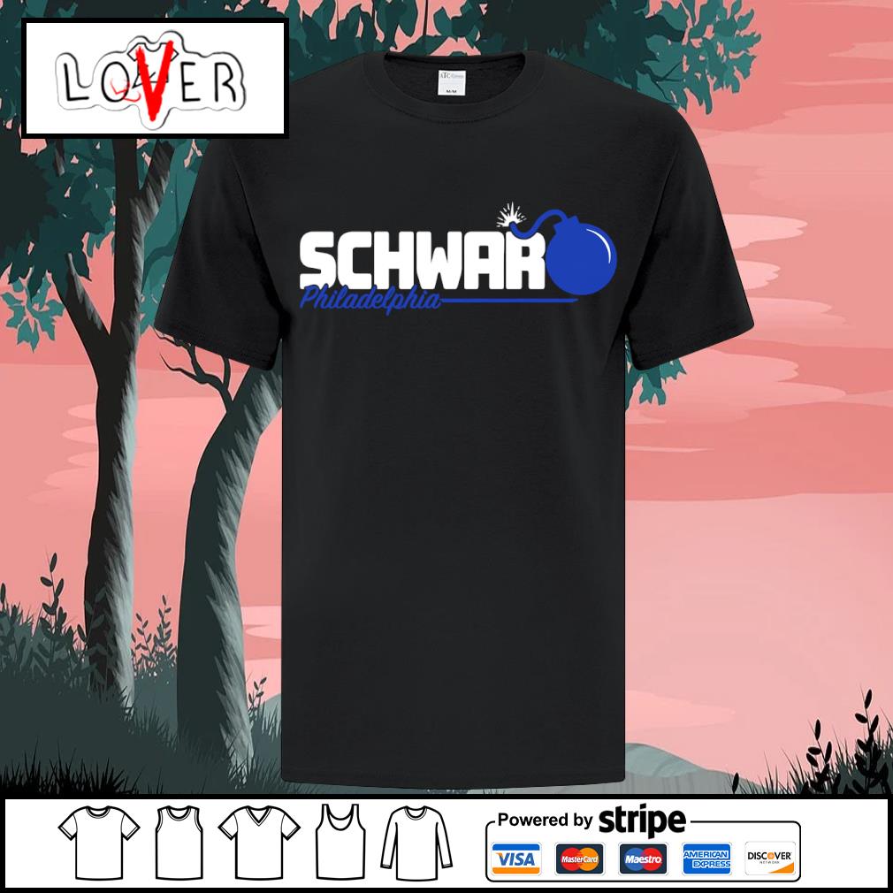 Kyle Schwarber Philadelphia Phillies Schwarbomb logo shirt, hoodie