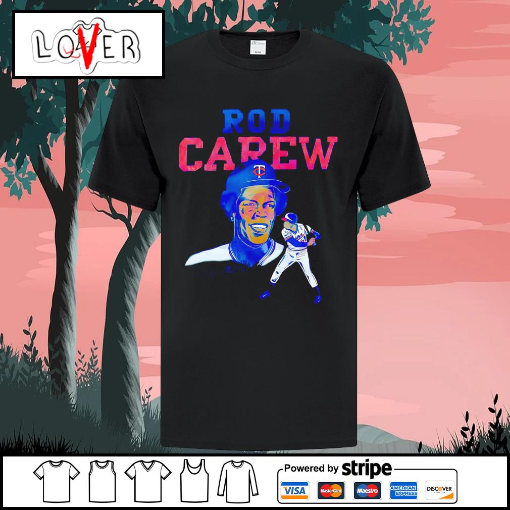 Twins Rod Carew Signature Shirt, hoodie, sweater, long sleeve and tank top