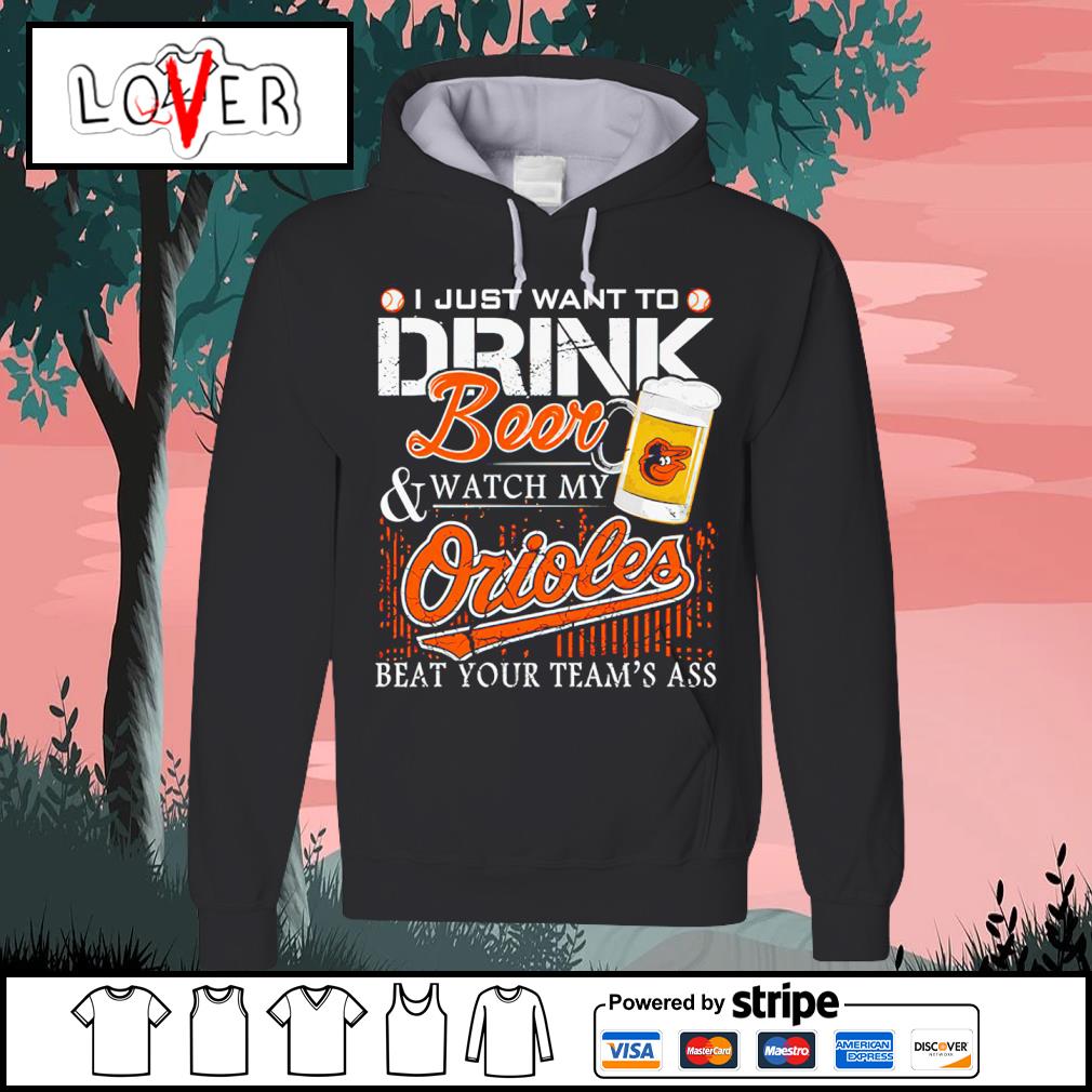 I Just Want To Drink Beer And Watch My Arizona Cardinals Shirt, hoodie,  sweater, long sleeve and tank top