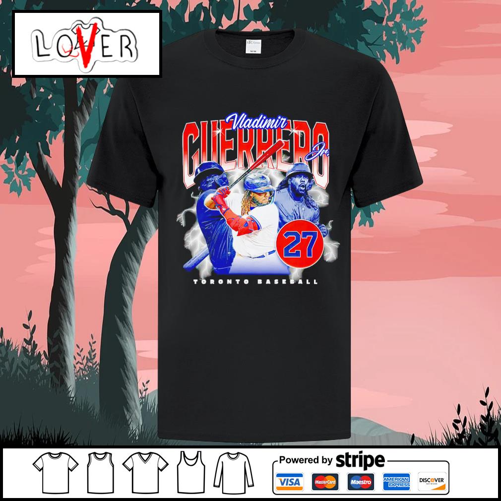 Toronto Blue Jays #27 Vladimir Guerrero Jr. Retro 90s T-shirt