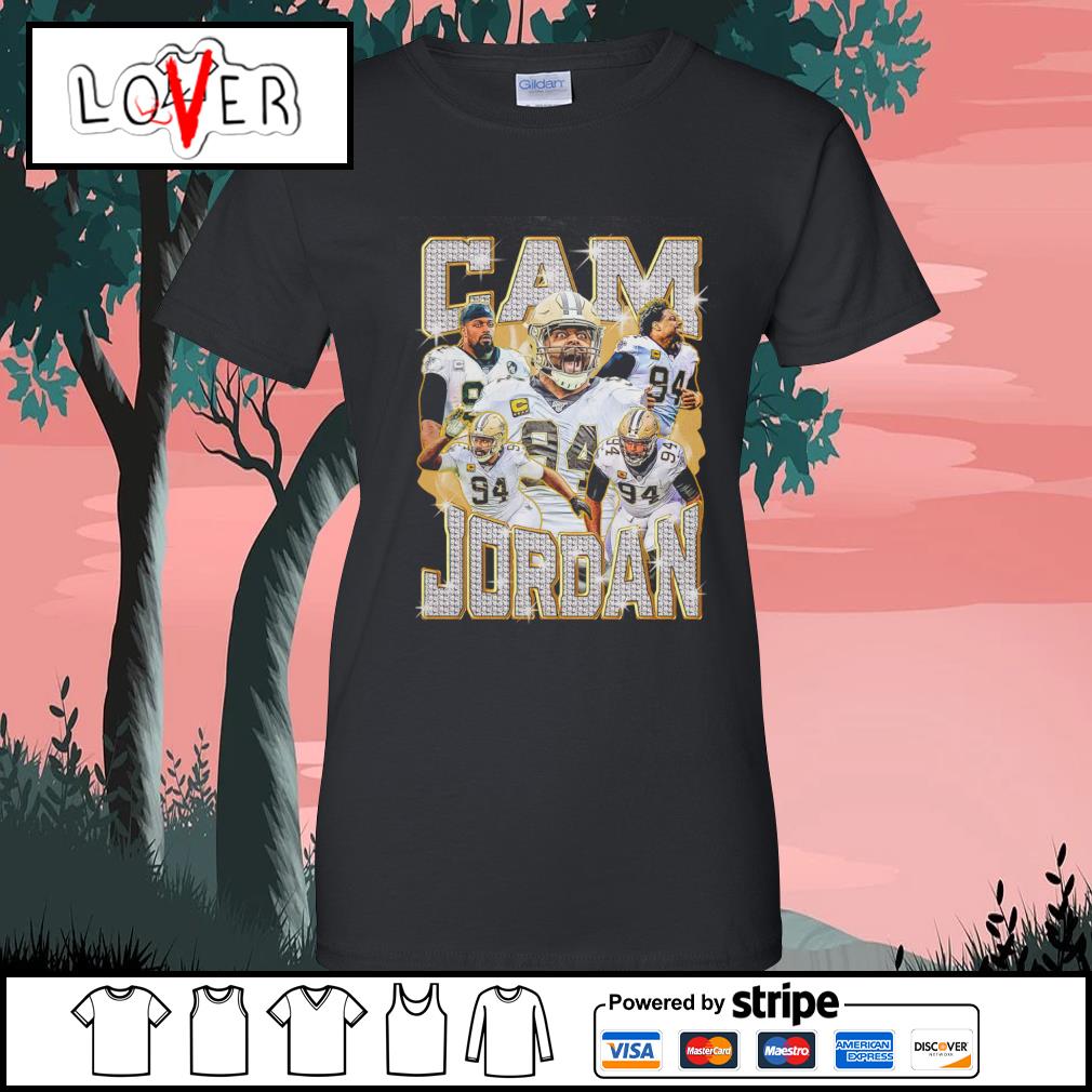 Premium cam Jordan New Orleans Saints football vintage shirt