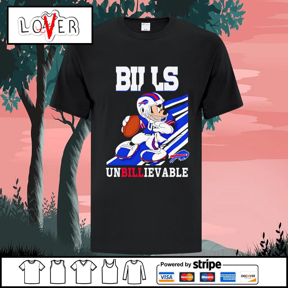 Mickey Mouse Buffalo Bills Unbillievable Shirt, hoodie, sweater, long  sleeve and tank top