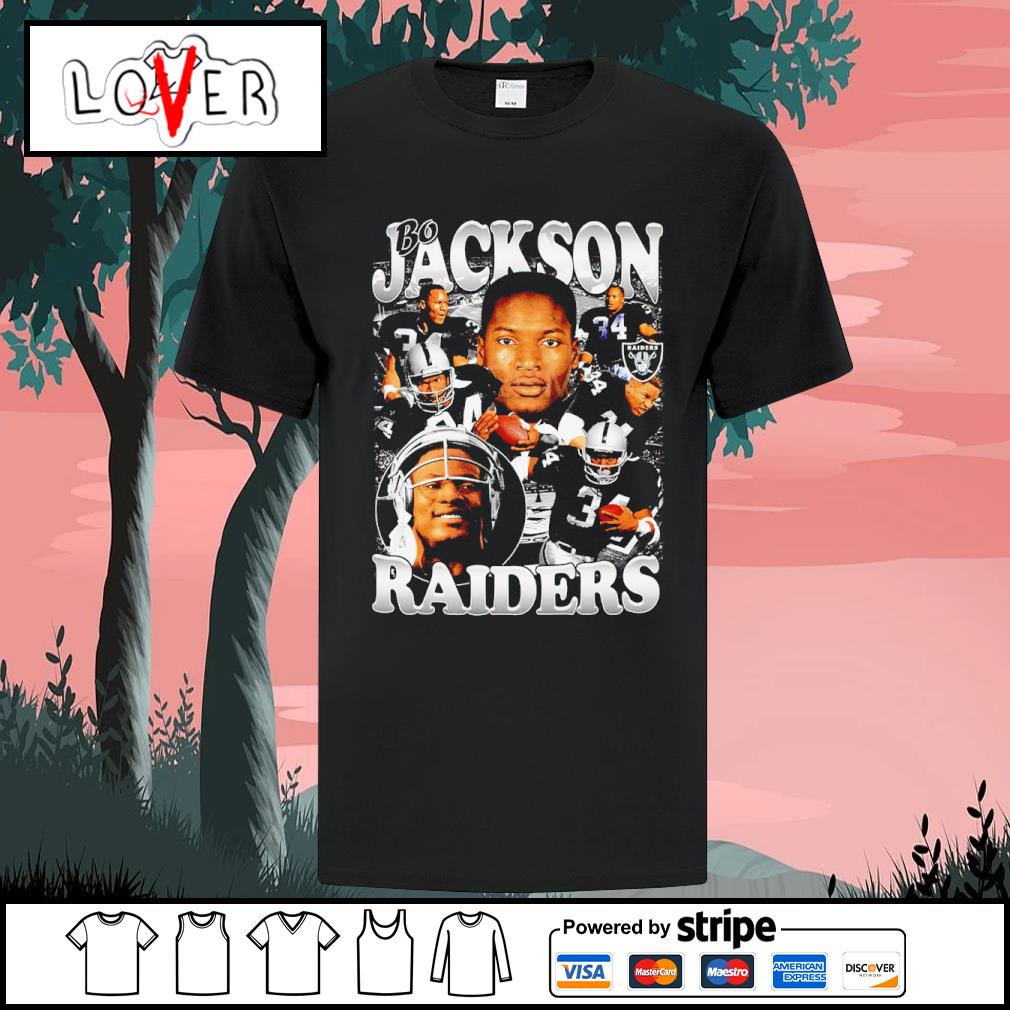 Awesome bo Jackson Las Vegas Raiders vintage shirt, hoodie, sweater, long  sleeve and tank top