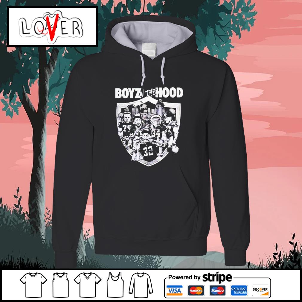 Boyzn The Hood Las Vegas Raiders Shirt, hoodie, sweater, long