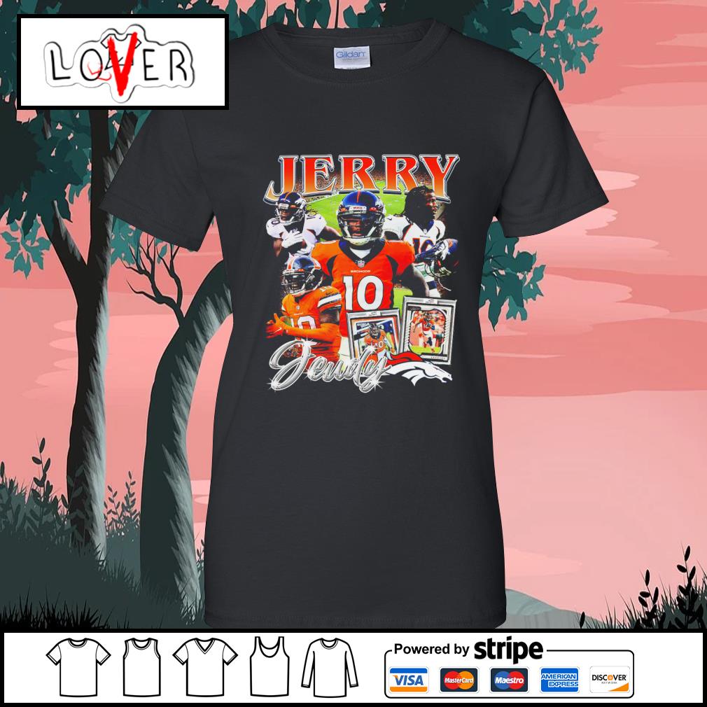 Awesome jerry Jeudy Denver Broncos vintage shirt, hoodie, sweater