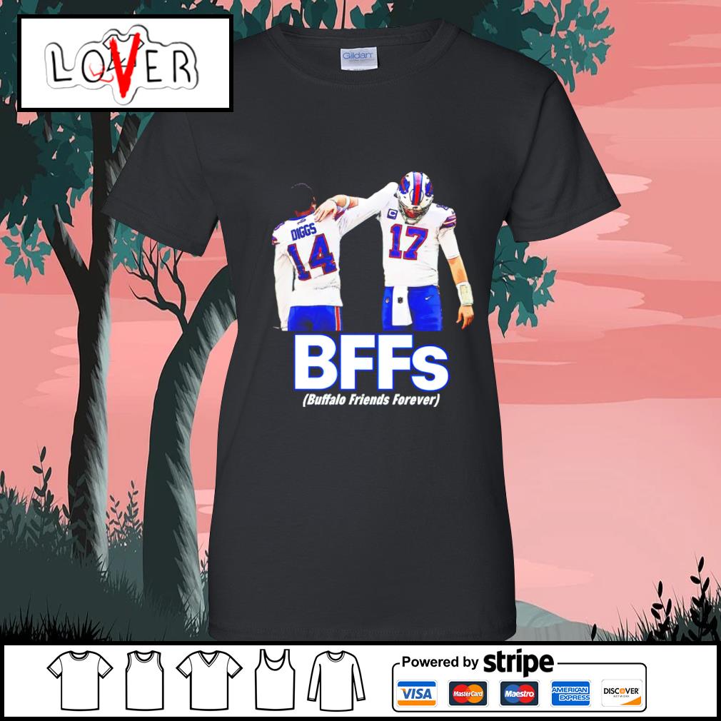 Funny allen Diggs BFFs Buffalo Bills Friends Forever shirt, hoodie