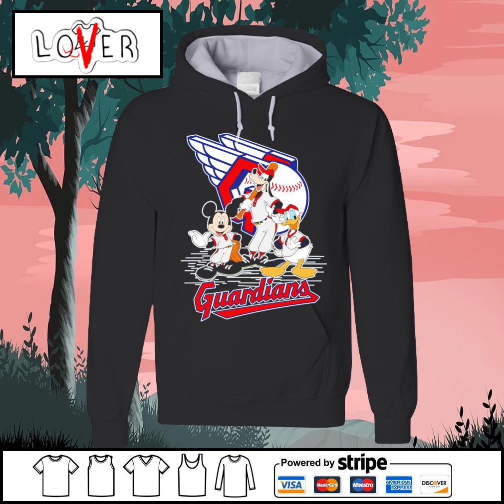 Funny cleveland Guardians Disney Cartoon shirt, hoodie, sweater, long  sleeve and tank top