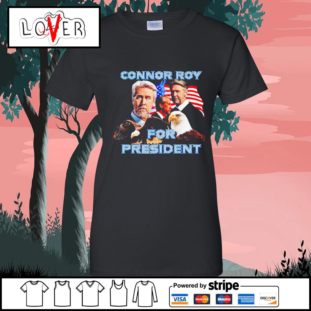 Funny connor for president American flag shirt, hoodie, sweater, long  sleeve and tank top