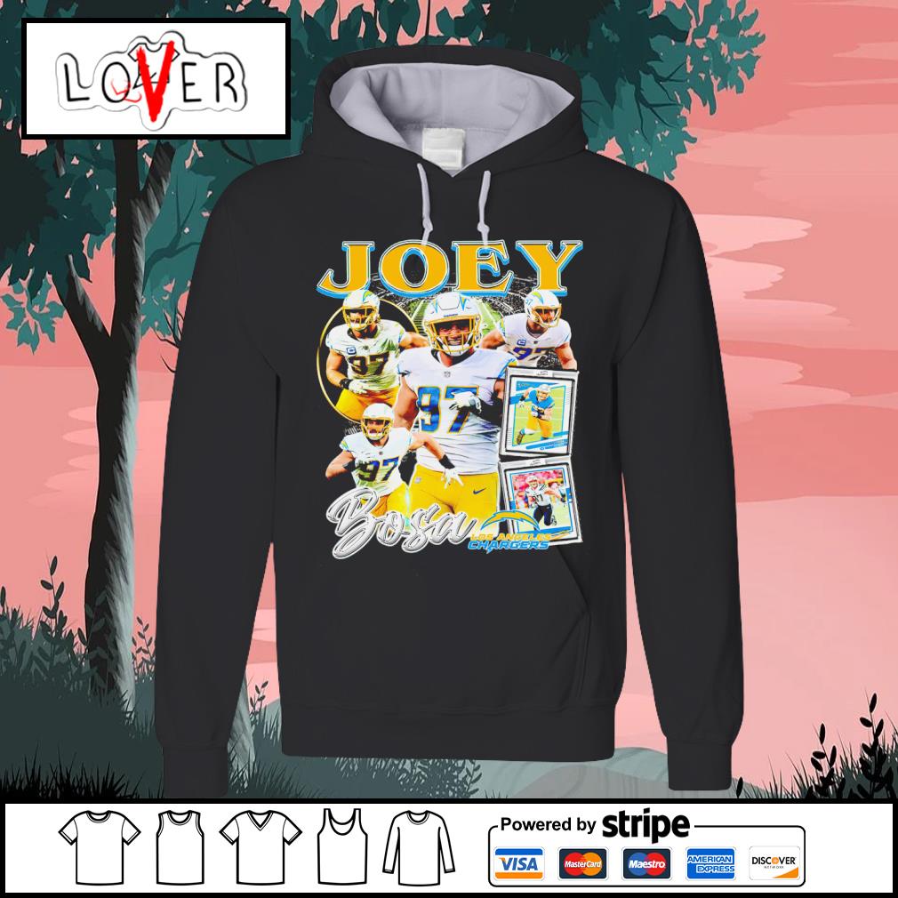 Joey Bosa 97 Los Angeles Chargers football retro poster shirt, hoodie,  sweater, long sleeve and tank top