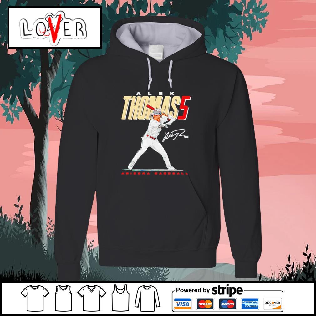 Alek Thomas Name and Number MLBPA signature shirt, hoodie, sweater, long  sleeve and tank top