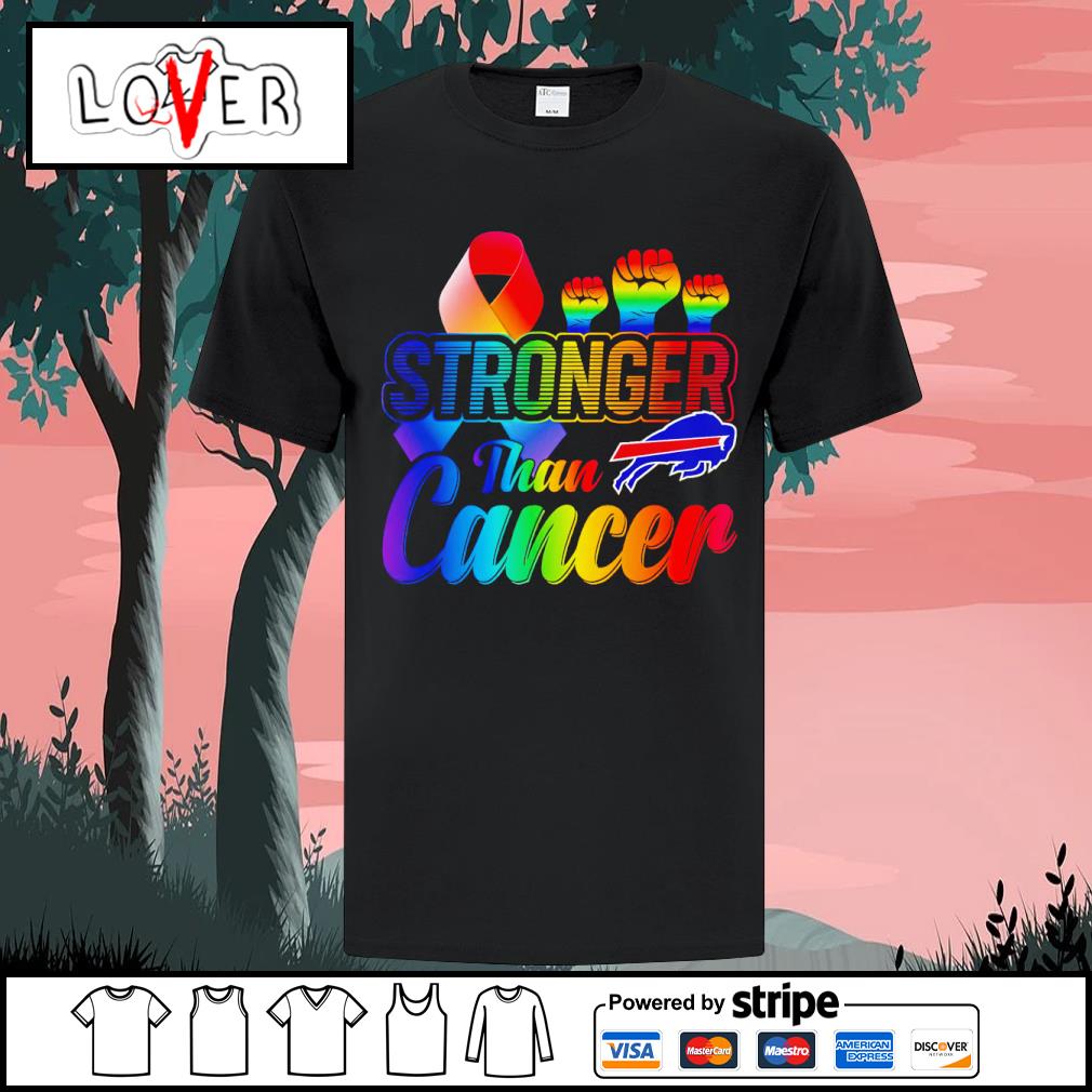 Buffalo Bills Stronger Than Cancer Shirt