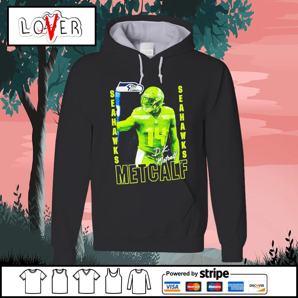 Official d.k. metcalf seattle blur signature shirt, hoodie, sweater, long  sleeve and tank top