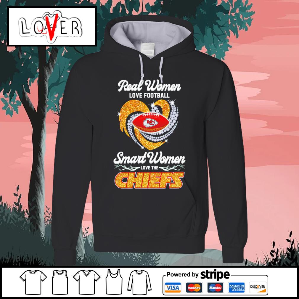 Official real Women Love Football Smart Women Love The Kansas City Chiefs  Champions Shirt, hoodie, sweater, long sleeve and tank top