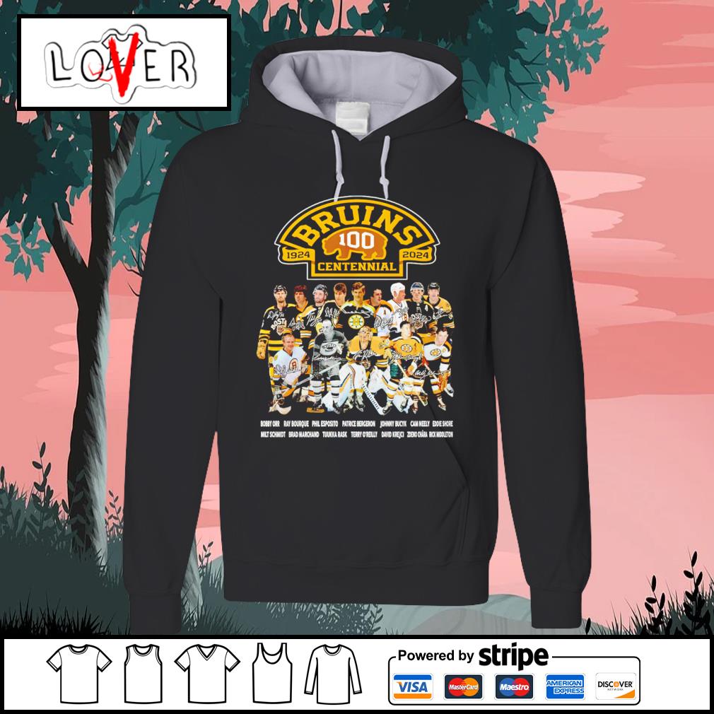 Bruins 100 Centennial 1924 – 2024 Shirt, hoodie, sweater, long sleeve and  tank top