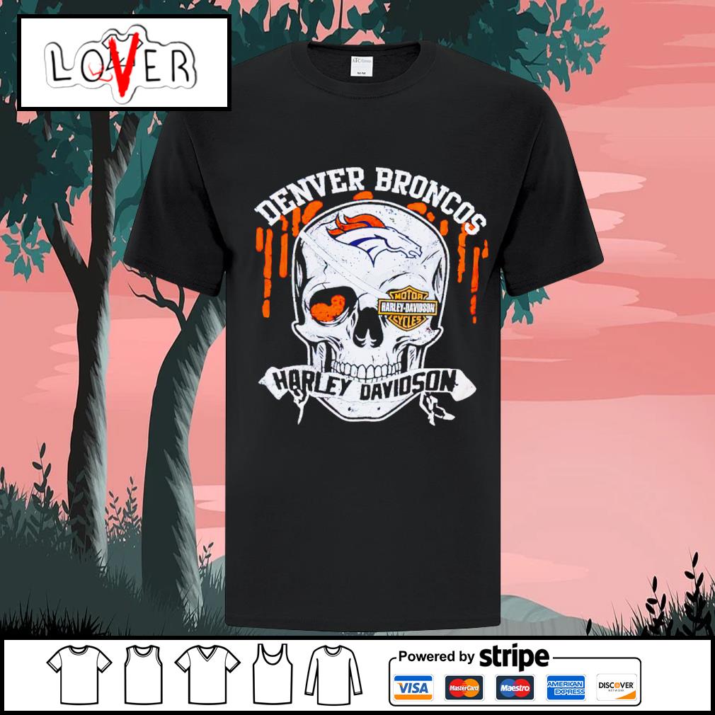 Official Skull Metallica Denver Broncos shirt, hoodie, sweater, long sleeve  and tank top