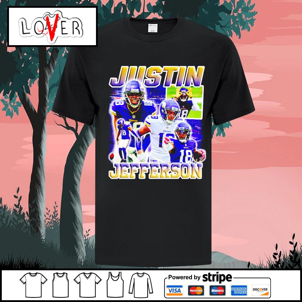 Justin Jefferson Vikings Football T-Shirt, Tshirt, Hoodie