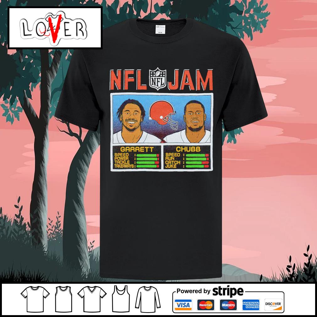 Best nFL Jam Browns Garrett and Chubb Cleveland Browns shirt