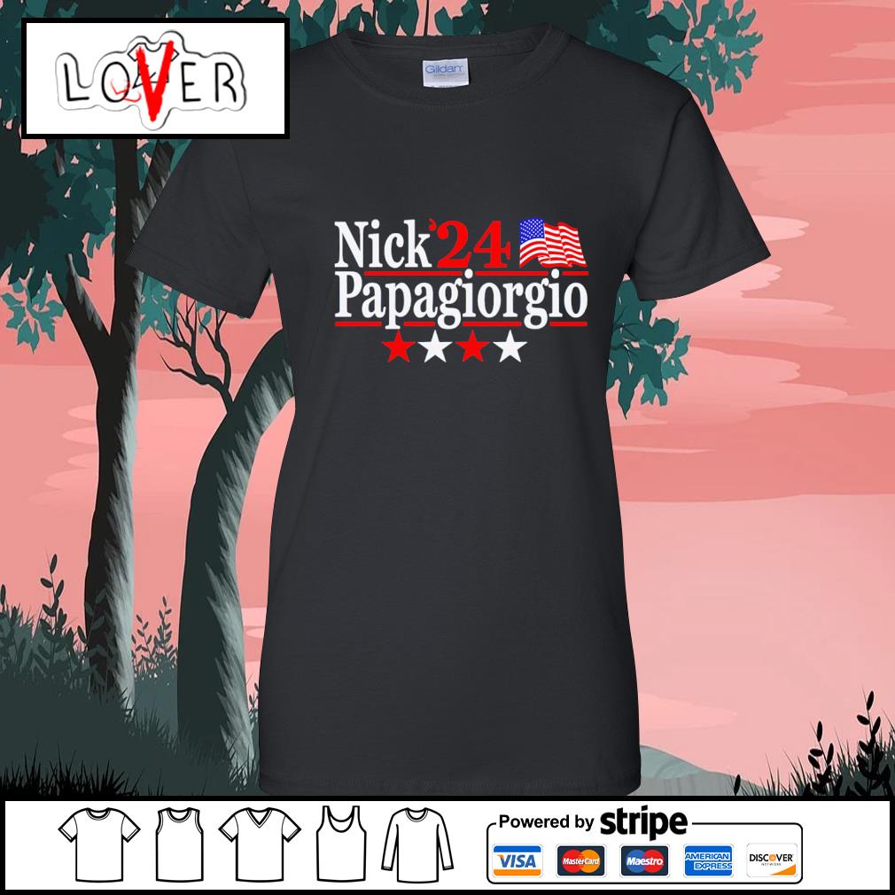 Best nick Papagiorgio 2024 American flag shirt, hoodie, sweater, long  sleeve and tank top