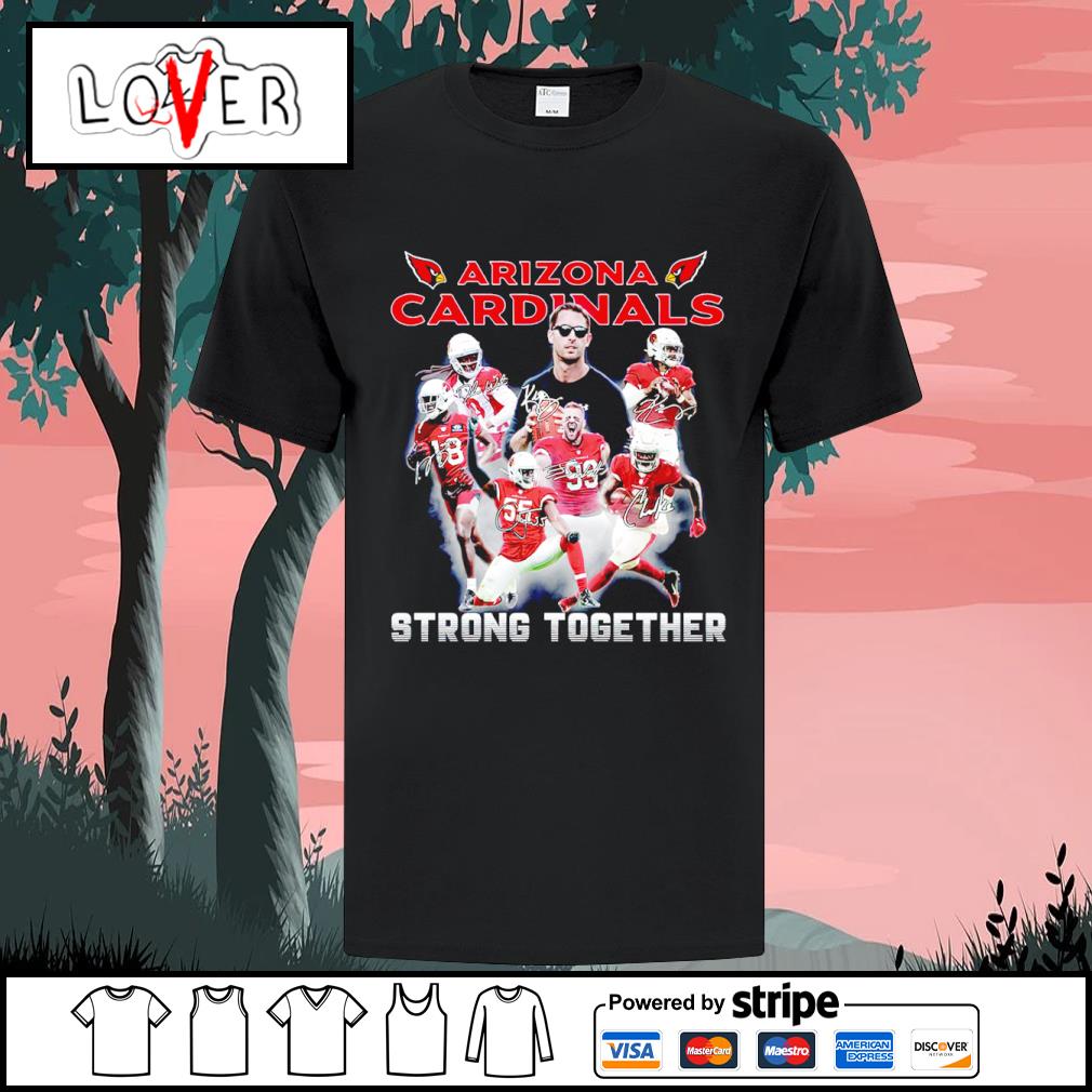 Arizona Cardinals members driving car cartoon vintage shirt