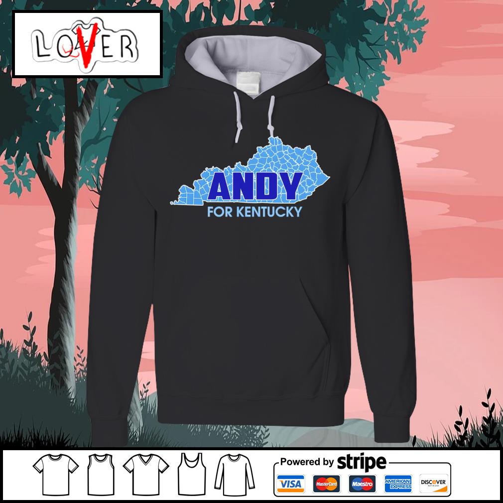 Premium andy For Kentucky Map shirt, hoodie, sweater, long sleeve