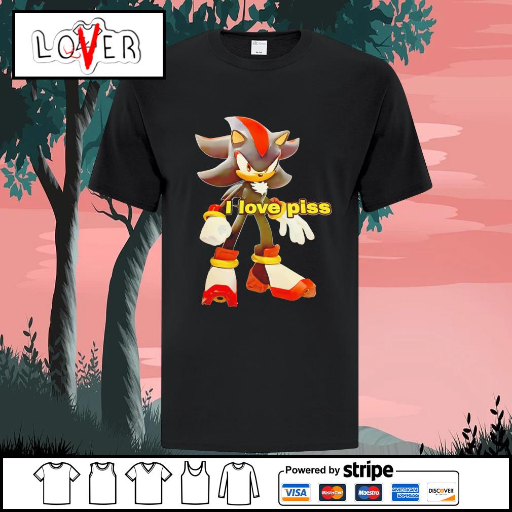 Dark Sonic I Love Piss T-Shirt