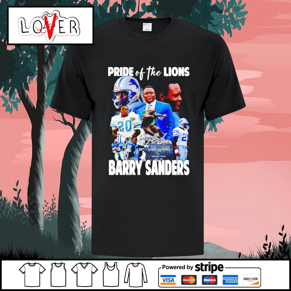 Official Product detroit Lions Barry Sanders 20 Shirt, hoodie