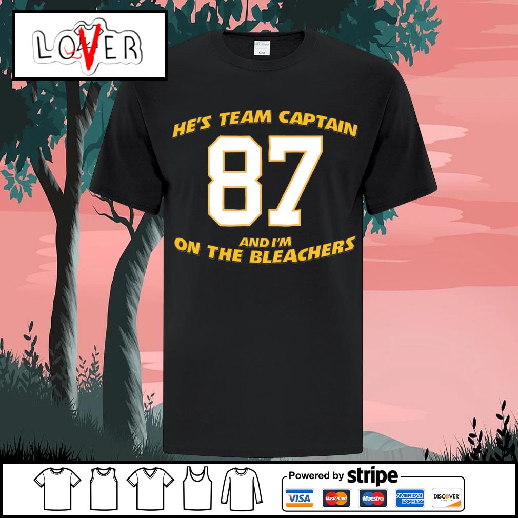 Official he's Team Captain And I'm On The Bleachers Shirt, hoodie, sweater,  long sleeve and tank top