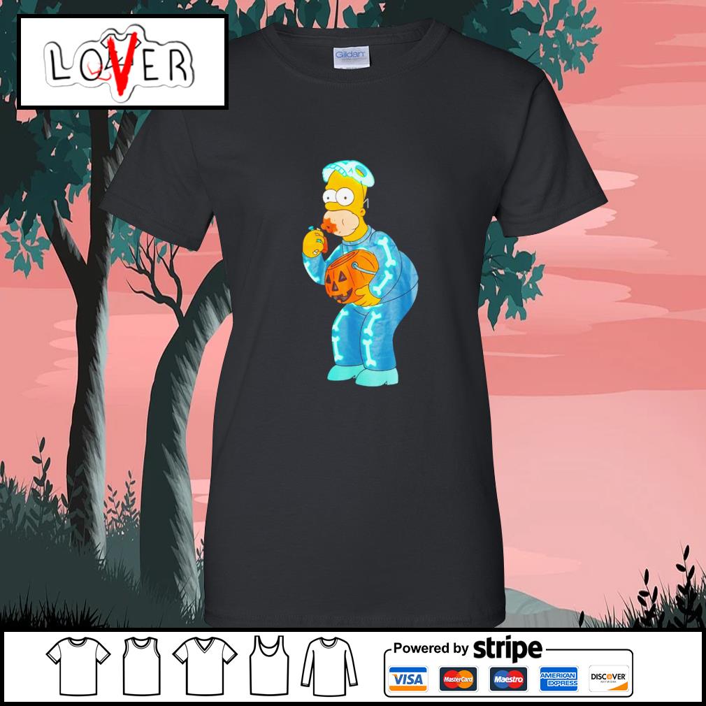 T shirt 2025 simpson homme